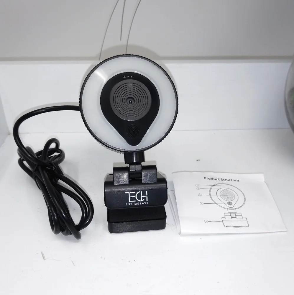 Tech Enthusiast Auto Focus 4K Web Camera
